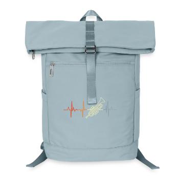 I love trumpets - Laptop Backpack - ice blue - Front