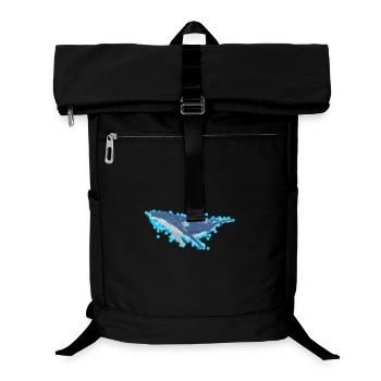 Humpback Whale for Sea Lovers - Laptop Backpack - black - Front