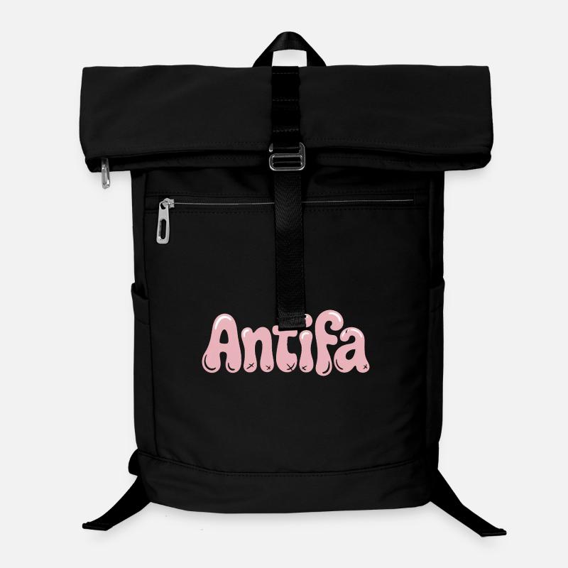 Antifa - Produits dérivés antifascistes Sac à dos ordinateur