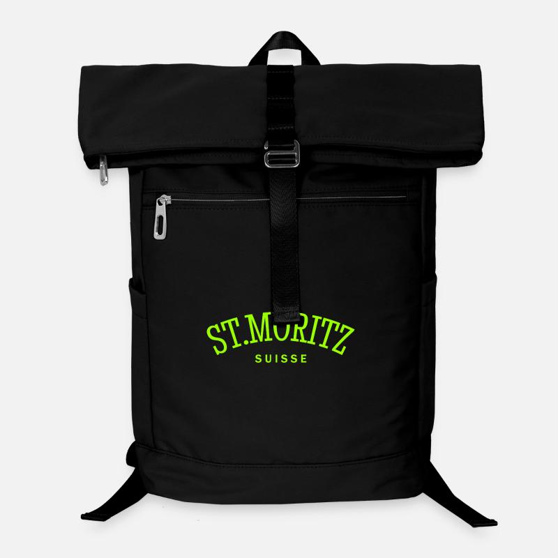 St. Moritz - Suisse - Schweiz - Swiss Laptop-Rucksack 
