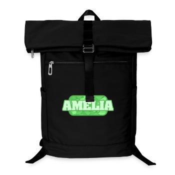 Amelia als Bio - Laptop-Rucksack  - Schwarz - Vorne