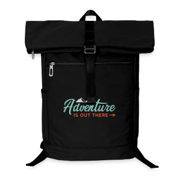 Adventure is Out There - Laptop Backpack - black - Front