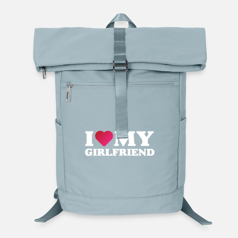 Ich liebe meine Freundin Laptop-Rucksack 