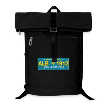 New Mexico Nummernschild Albuquerque - Laptop-Rucksack  - Schwarz - Vorne