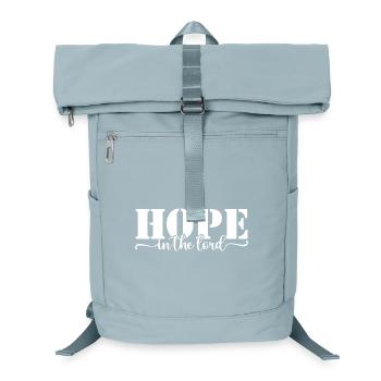 Hope in the Lord - Laptop Backpack - ice blue - Front