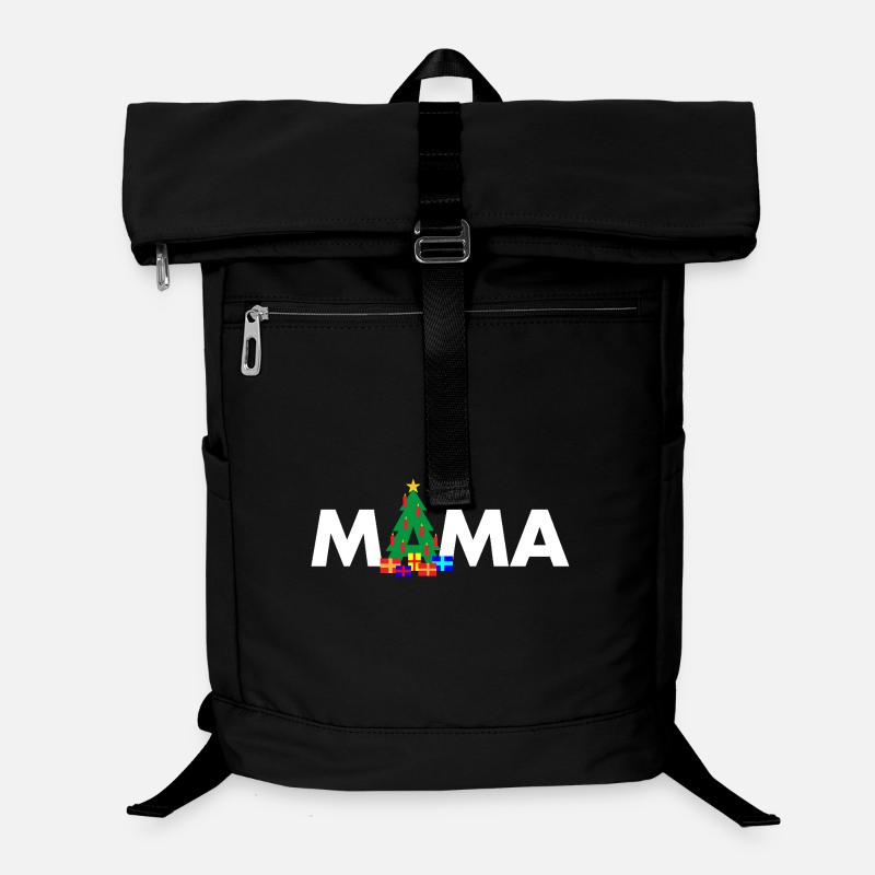 Grandma Christmas Tree - Laptop Backpack - black