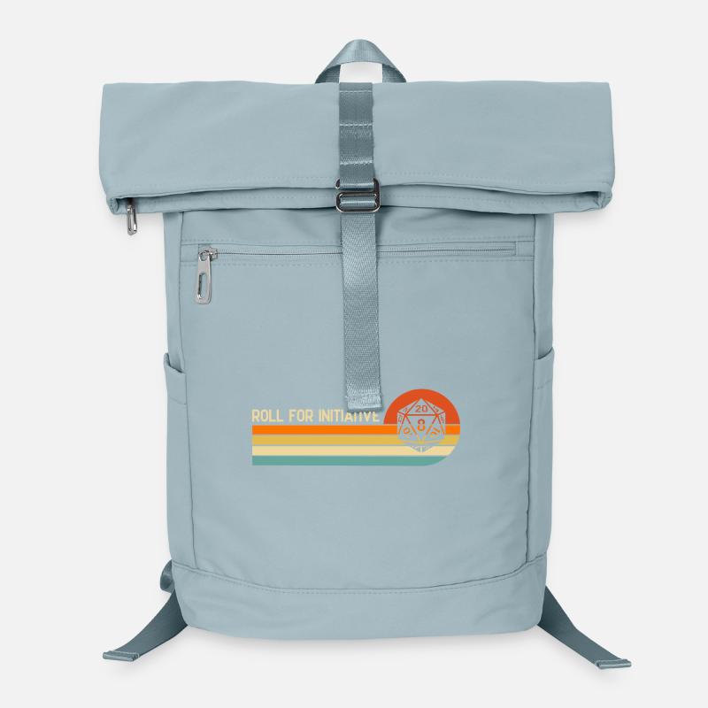 Roll For Initiative RPG Gamer Shirt Laptop-Rucksack 