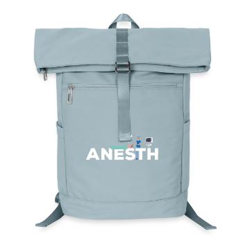 Anesth Cadeau Médecin Iade Infirmière anesthésiste - Sac à dos ordinateur - bleu glacier - Devant