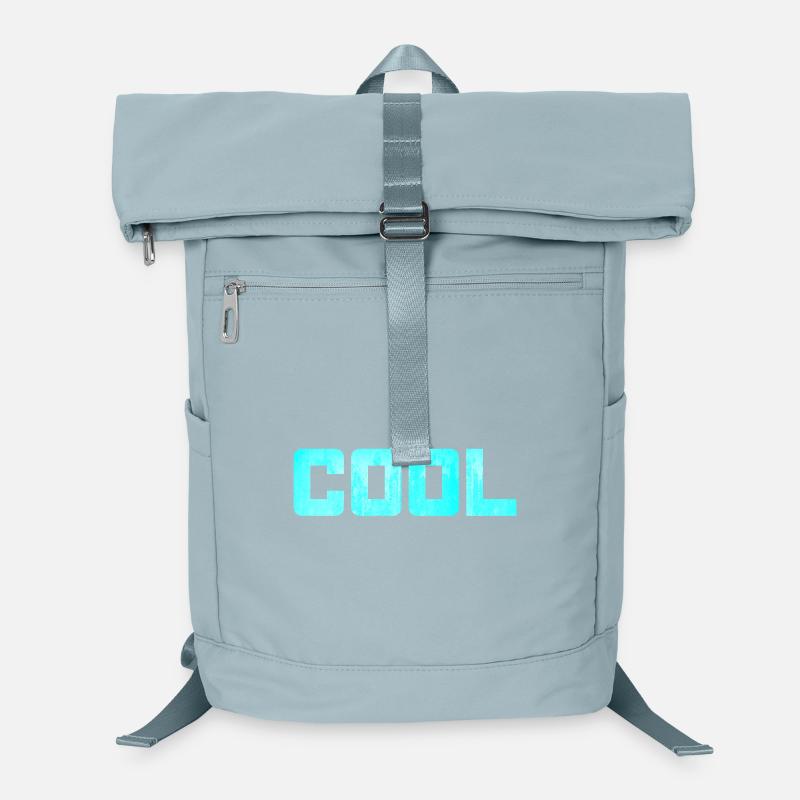 cool eisblau Eis kühl kalt Eigenschaft Quote Sac à dos ordinateur