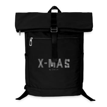 Pinceau lettres X-MAS - Sac à dos ordinateur - noir - Devant