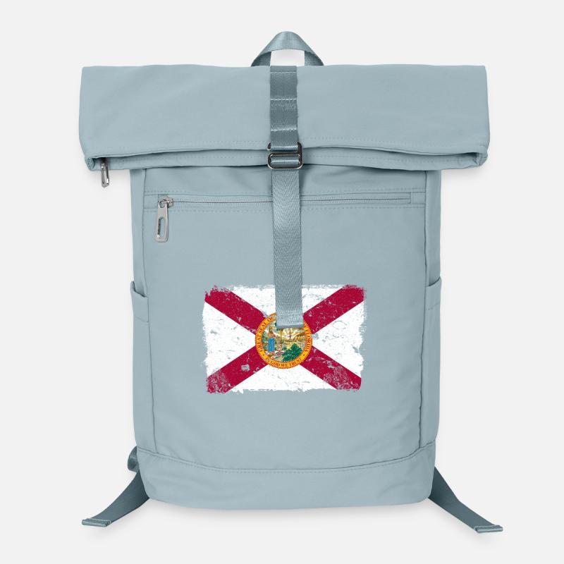 Florida vintage flag Laptop Backpack
