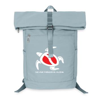 freedive turtle - Laptop Backpack - ice blue - Front