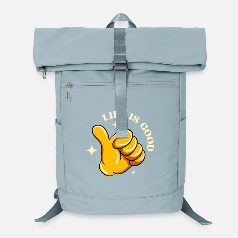 Life is good Laptop Backpack
