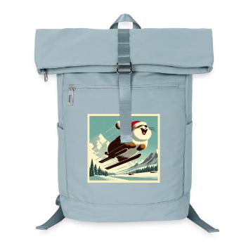 Marmotte Ski Vintage - Sac à dos ordinateur - bleu glacier - Devant