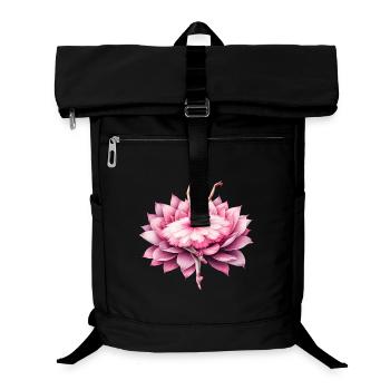 Ballet dancer with tutu - Laptop Backpack - black - Front