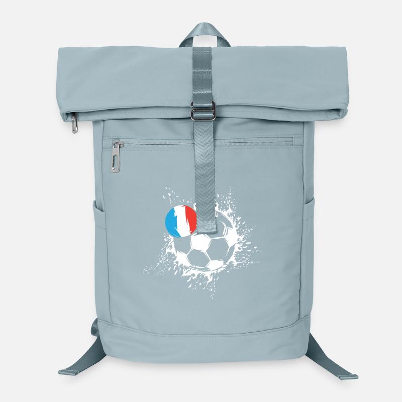 Fußball Frankreich Ball Explosion Fan Team Spieler Laptop-Rucksack 