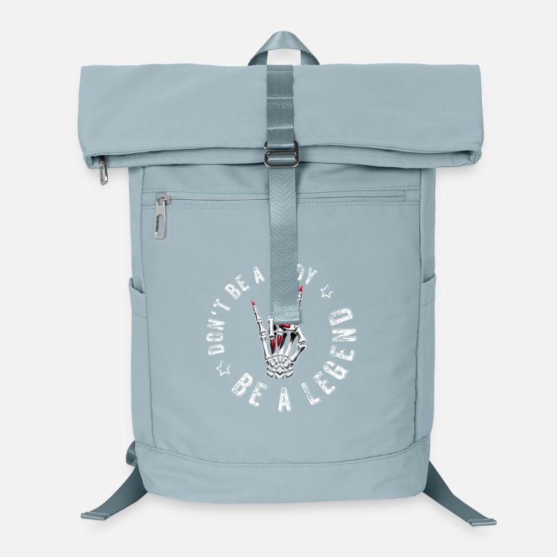 devils horns metal dont be a lady festival spruch Laptop-Rucksack 