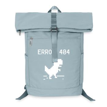 Pixel Dino 404 Error Tee - Laptop Backpack - ice blue - Front