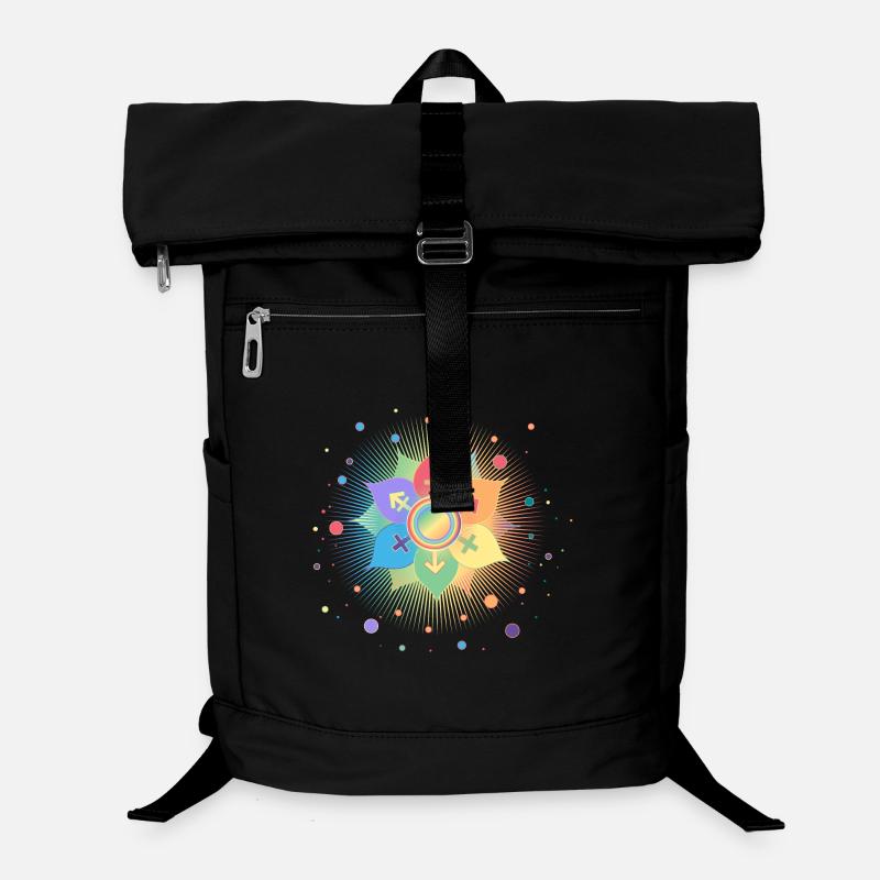 S’épanouir avec des symboles de genre : fierté et appartenance Sac à dos ordinateur