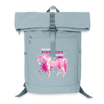 Pink Pony Dreams – Manège magique - Sac à dos ordinateur - bleu glacier - Devant