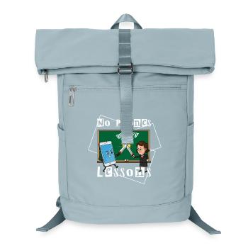 Pas de téléphone dans mes cours - Sac à dos ordinateur - bleu glacier - Devant