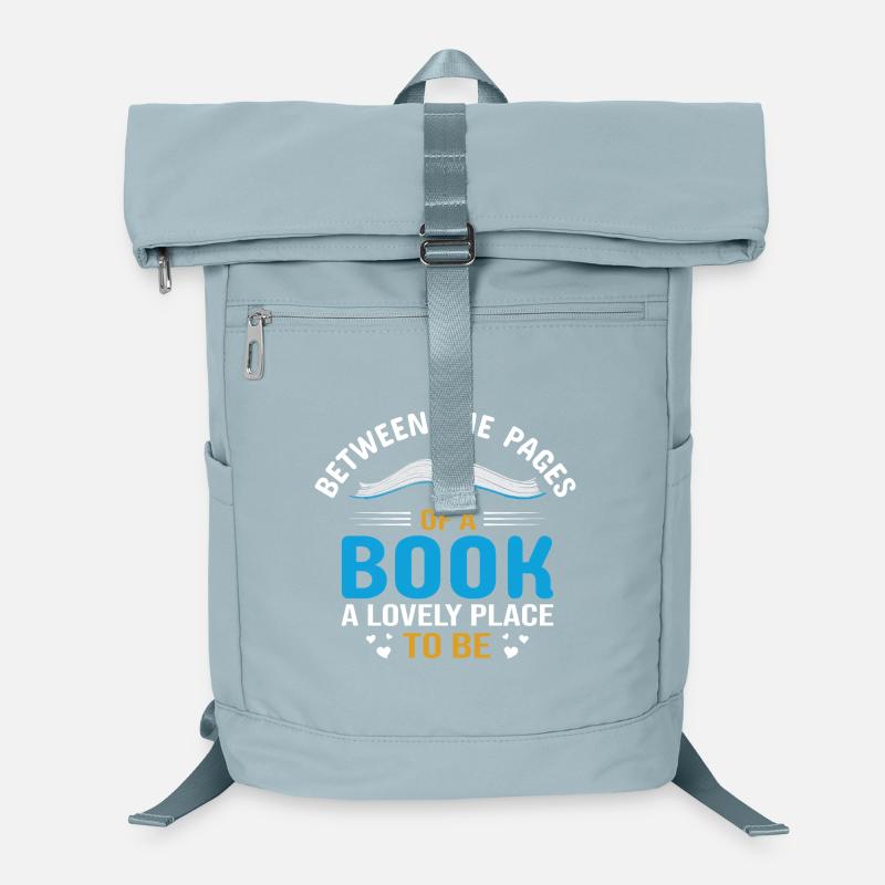 Between the pages of a book Laptop Backpack