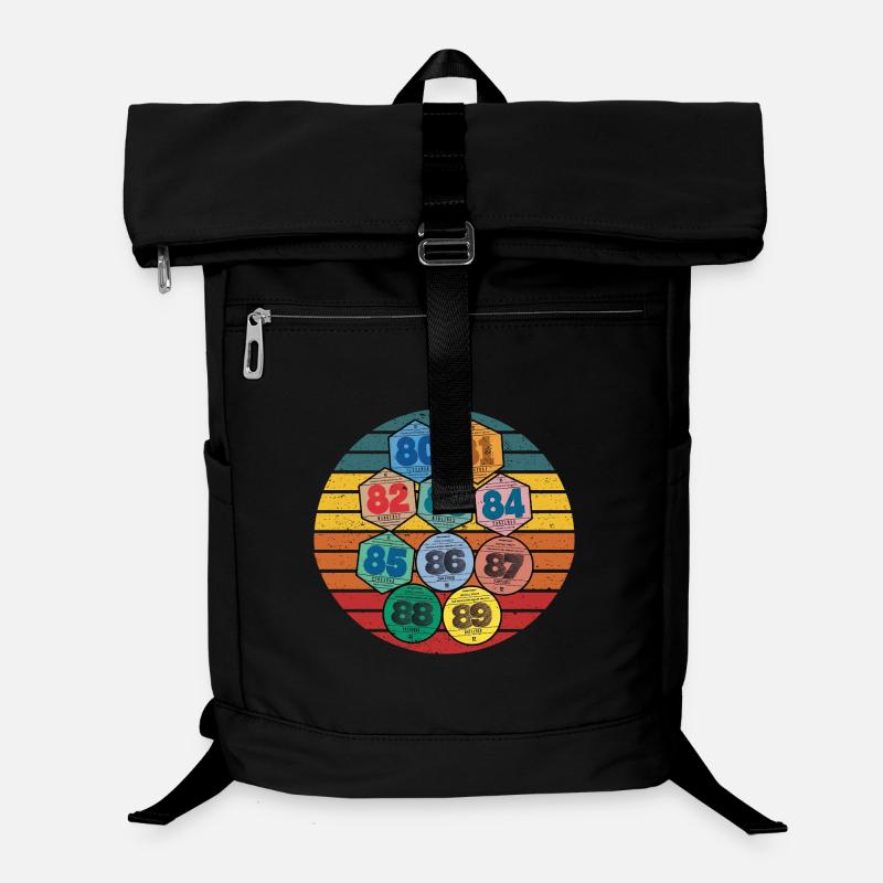 Vintage Retro 80er Auto-Aufkleber Laptop-Rucksack 