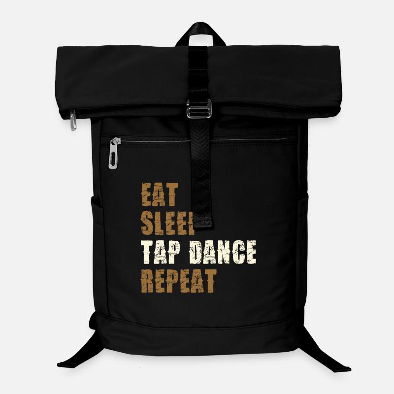Eat Sleep Tap Dance Repeat Laptop-Rucksack 