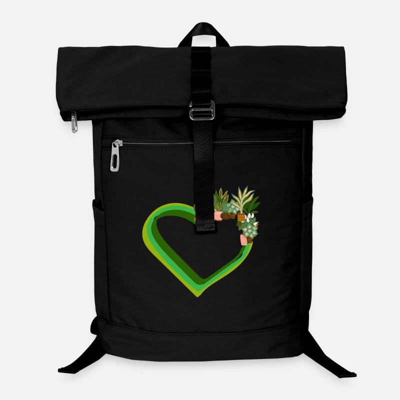 Pflanzenliebhaber Liebe Pflanzen Sukkulente Blume Laptop-Rucksack 
