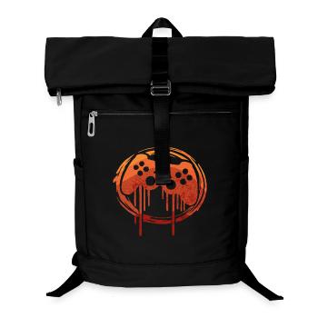 Retro style game - Laptop-Rucksack  - Schwarz - Vorne