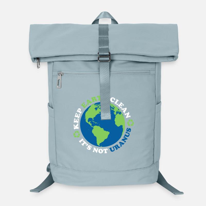 Keep The Earth Clean, It's Not Uranus Laptop Backpack