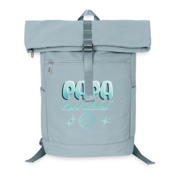 Papa Gamer Level unlocked - Laptop-Rucksack  - Eisblau - Vorne