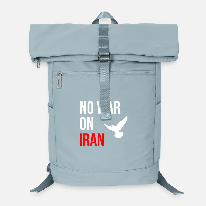 No War On Iran Laptop Backpack