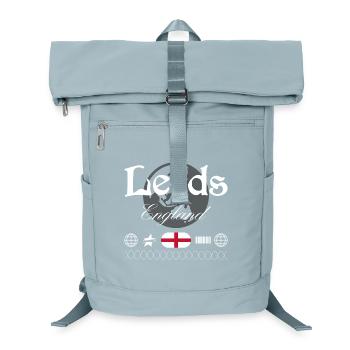 Leeds England Streetwear Travel Souvenir - Laptop Backpack - ice blue - Front