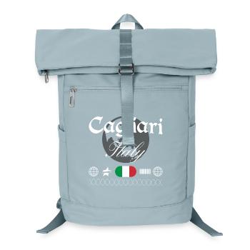 Cagliari Italien Streetwear Reise Souvenir - Laptop-Rucksack  - Eisblau - Vorne