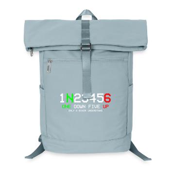 Motorcycle 1N23456 - Laptop Backpack - ice blue - Front