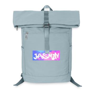 Jasmin Name Gift Gift Idea Galaxy - Laptop Backpack - ice blue - Front