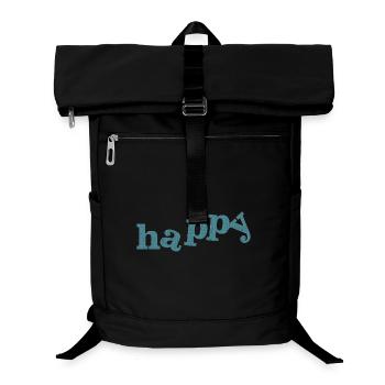 HAPPY - Laptop-Rucksack  - Schwarz - Vorne