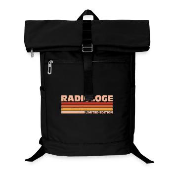 Radiologe Radiologin Radiologie Röntgenarzt - Laptop-Rucksack  - Schwarz - Vorne