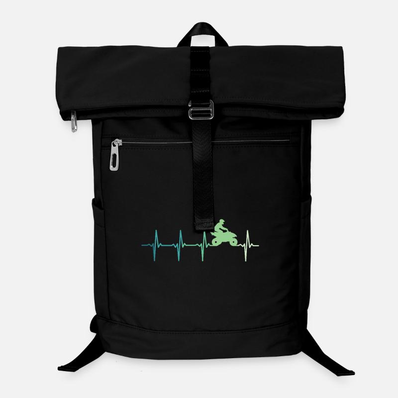 Quad Heartbeat ATV Laptop Backpack
