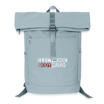 Electronic body music - Laptop Backpack - ice blue - Front