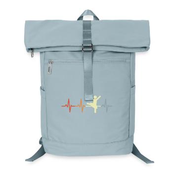 Ballet Dancer Heartbeat - Laptop Backpack - ice blue - Front