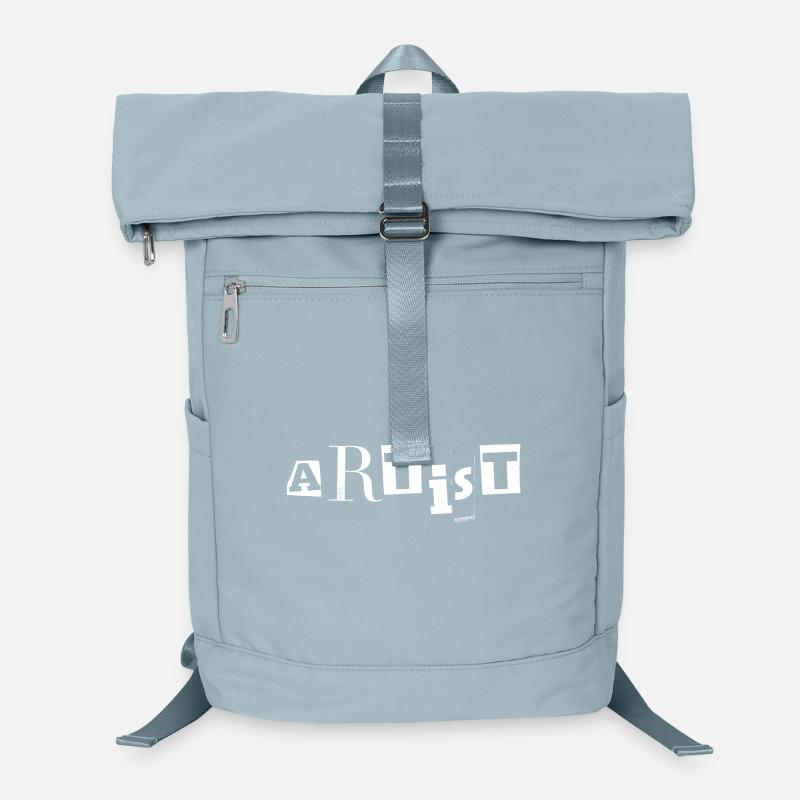 Artist Typography Laptop Backpack
