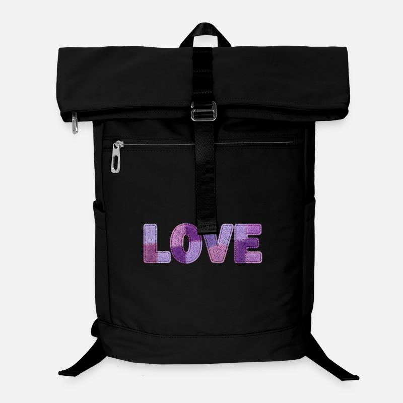 Patchwork Love – Trend Print Laptop-Rucksack 