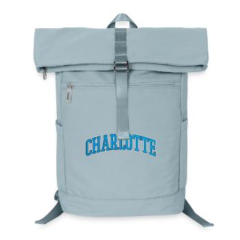 Charlotte Curved Varsity Arc - Laptop Backpack - ice blue - Front