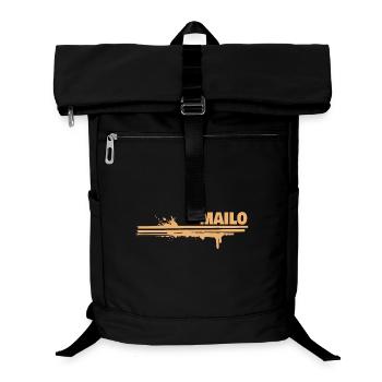 Splash of colour Mailo - Laptop Backpack - black - Front