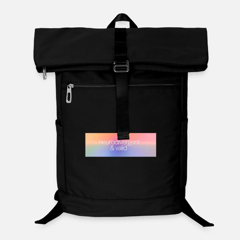 Neurodivergent & valid Laptop Backpack