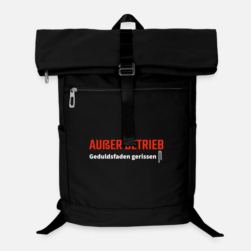 AUßER BETRIEB - Geduldsfaden gerissen Laptop-Rucksack 