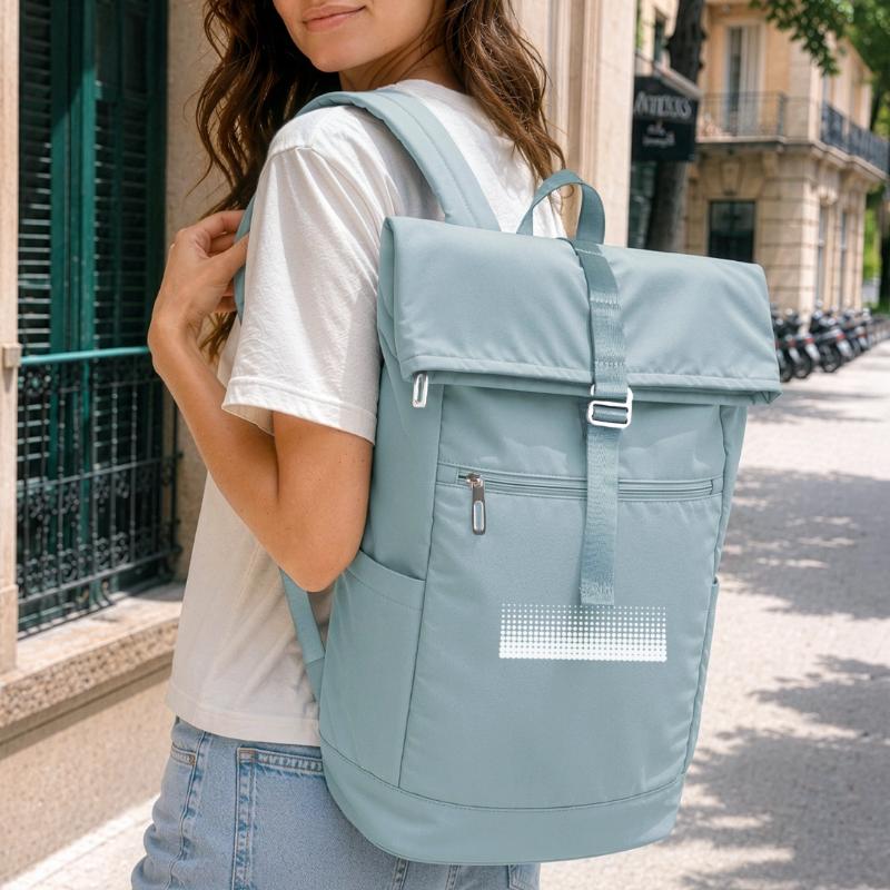 Basic Dots Gradient (breit) Laptop-Rucksack 