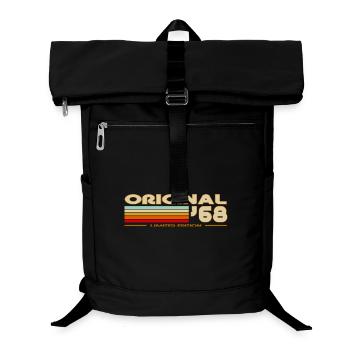 1968 - Sac à dos ordinateur - noir - Devant